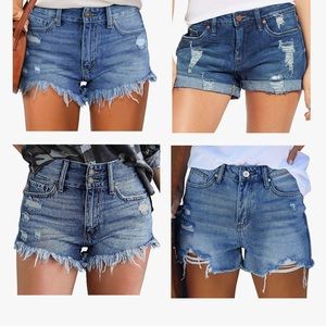 Distressed Jean Shorts Bundle - 4
